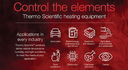 Control the Elements with Thermo Scientific Heating Equipment